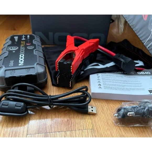Boost Plus GB40 1000A Ultra Safe Car Battery Jump Starter, 12V Battery Pack - Picture 1 of 2